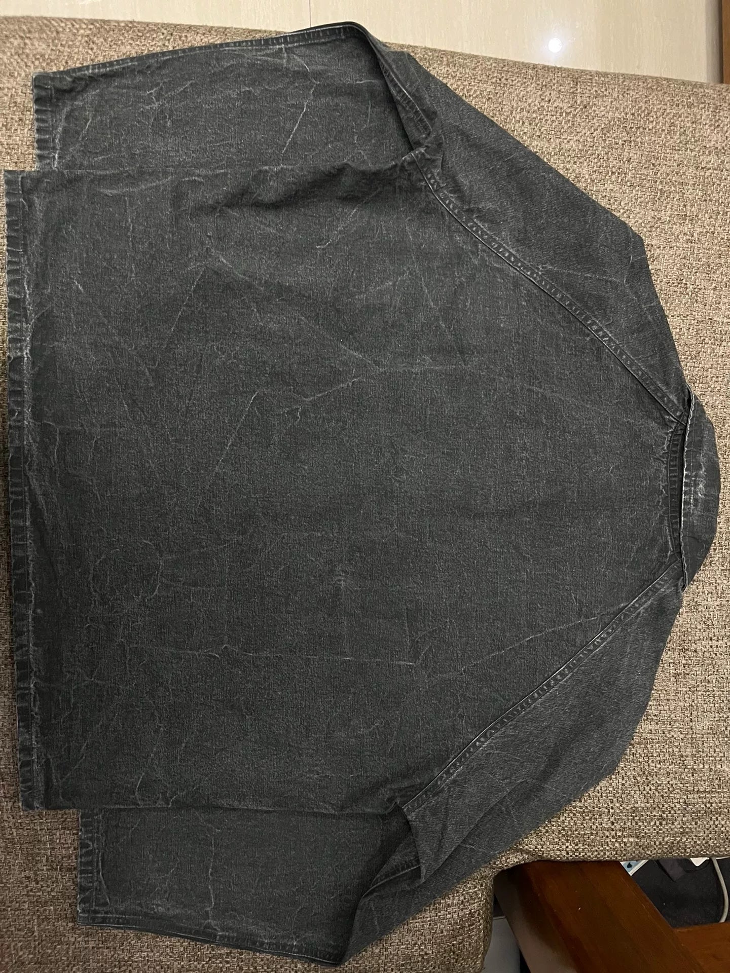 A.presse 25ss Black Washed Safari Jacket