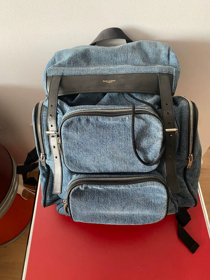 Saint Laurent Camouflage Backpack