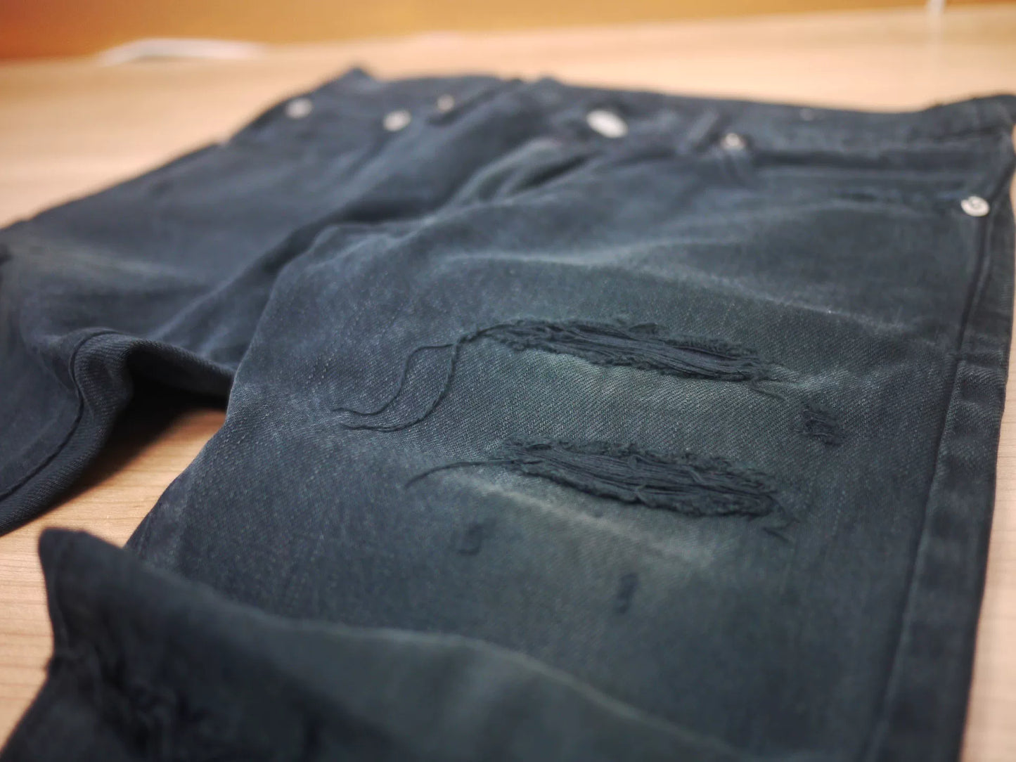 Visvim SOCIAL SCULPTURE D17 Black Jeans