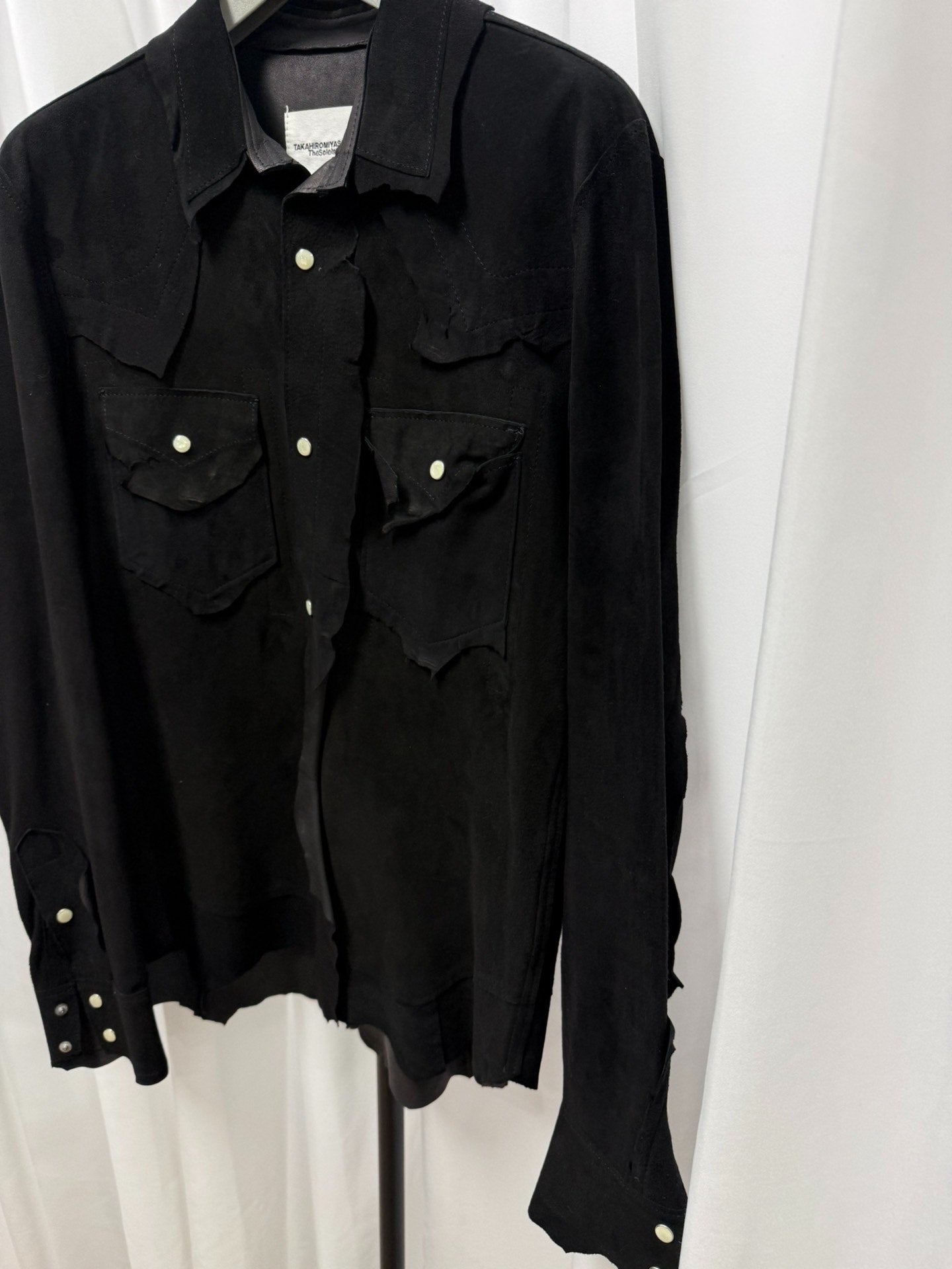 The Soloist 18SS Sheepskin Distressed Jacket