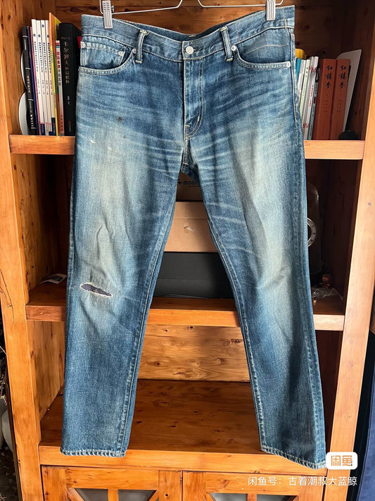 visvim distressed denim pants for stylish looks