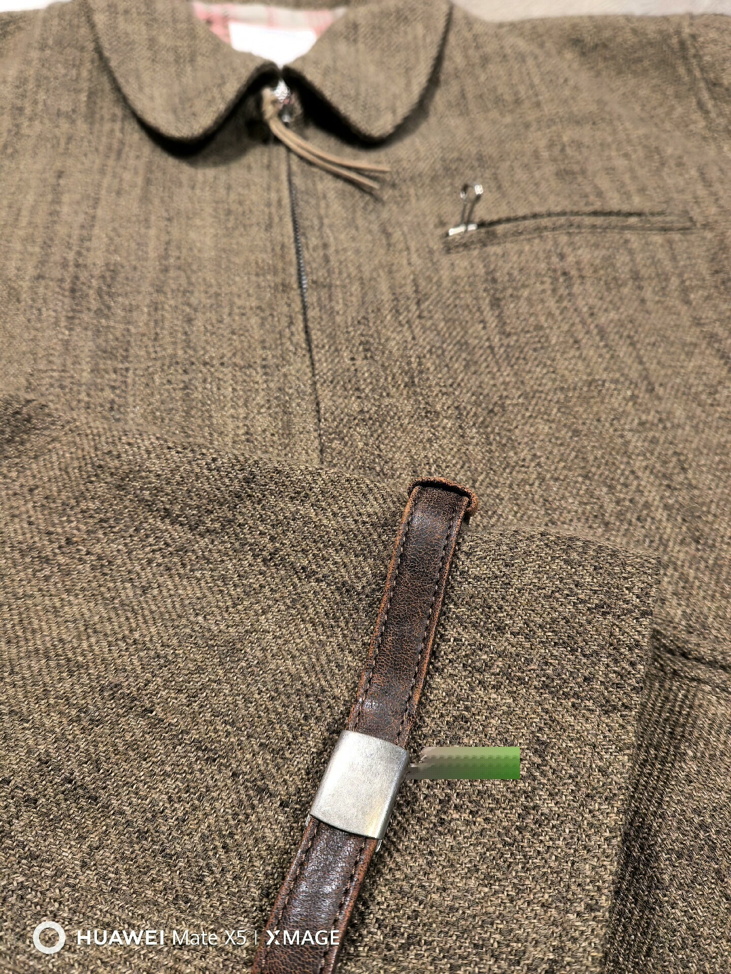 visvim garrison jkt brown wool blend jacket