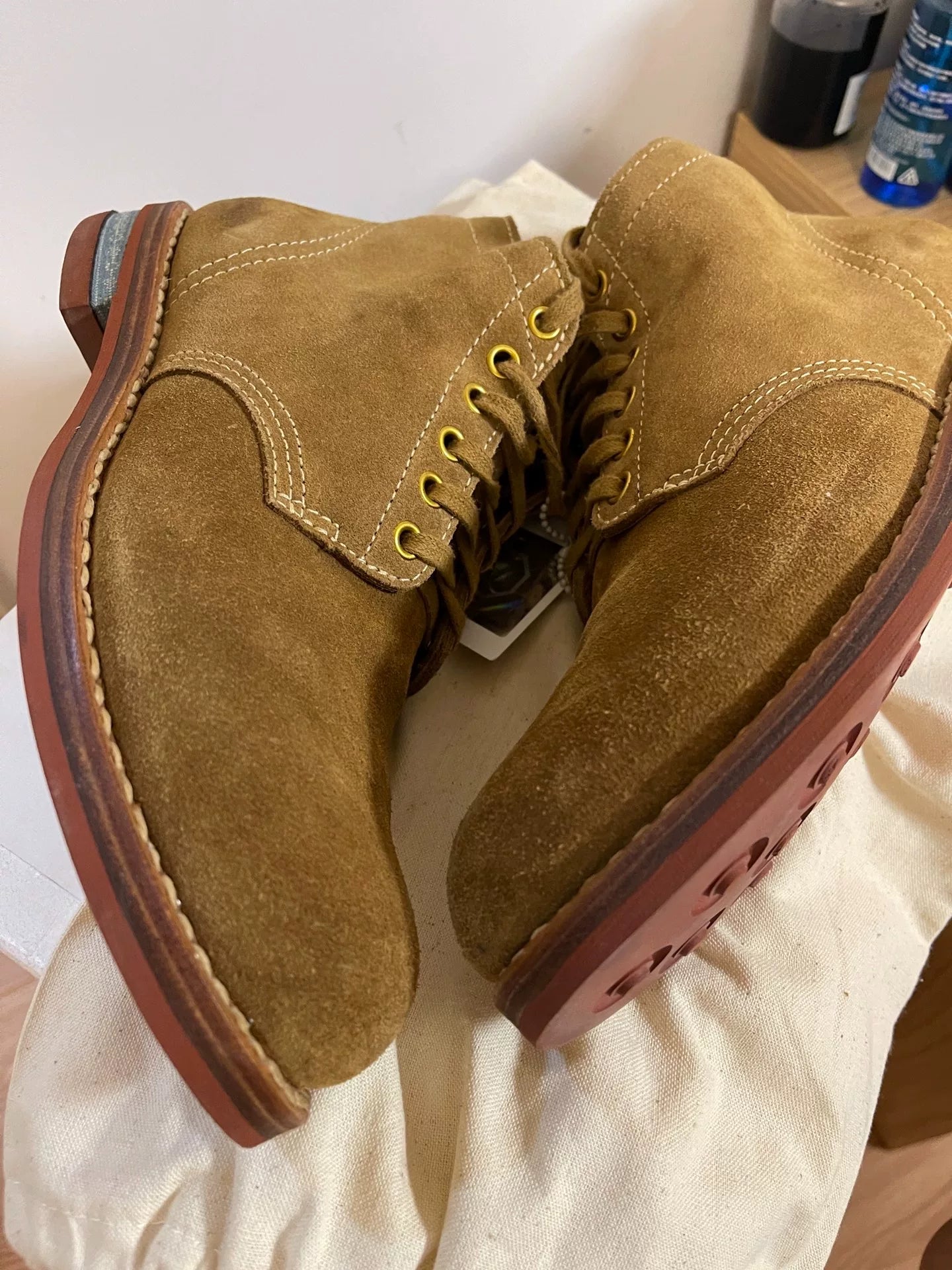 VISVIM 14AW BRIGADIER MID-FOLK BOOTS