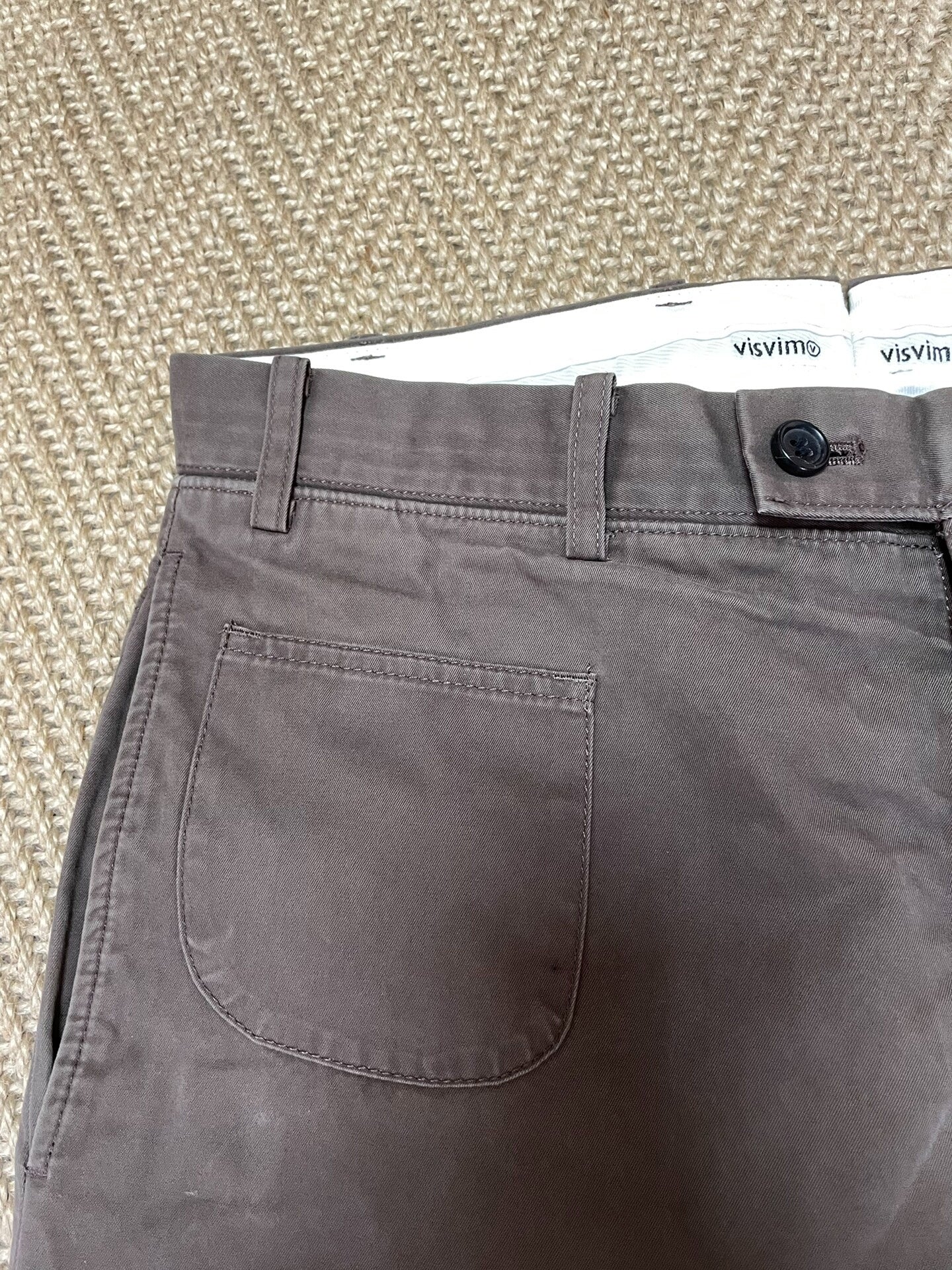 VISVIM ZERMATT Cropped Casual Pants