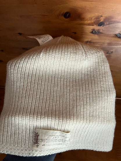 100% Wool Knit Beanie Hat for Sale