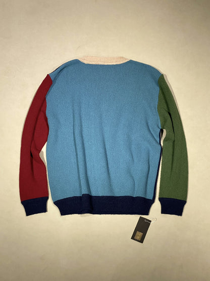 BEAMS x International Gallery Alpaca Color Block Sweater