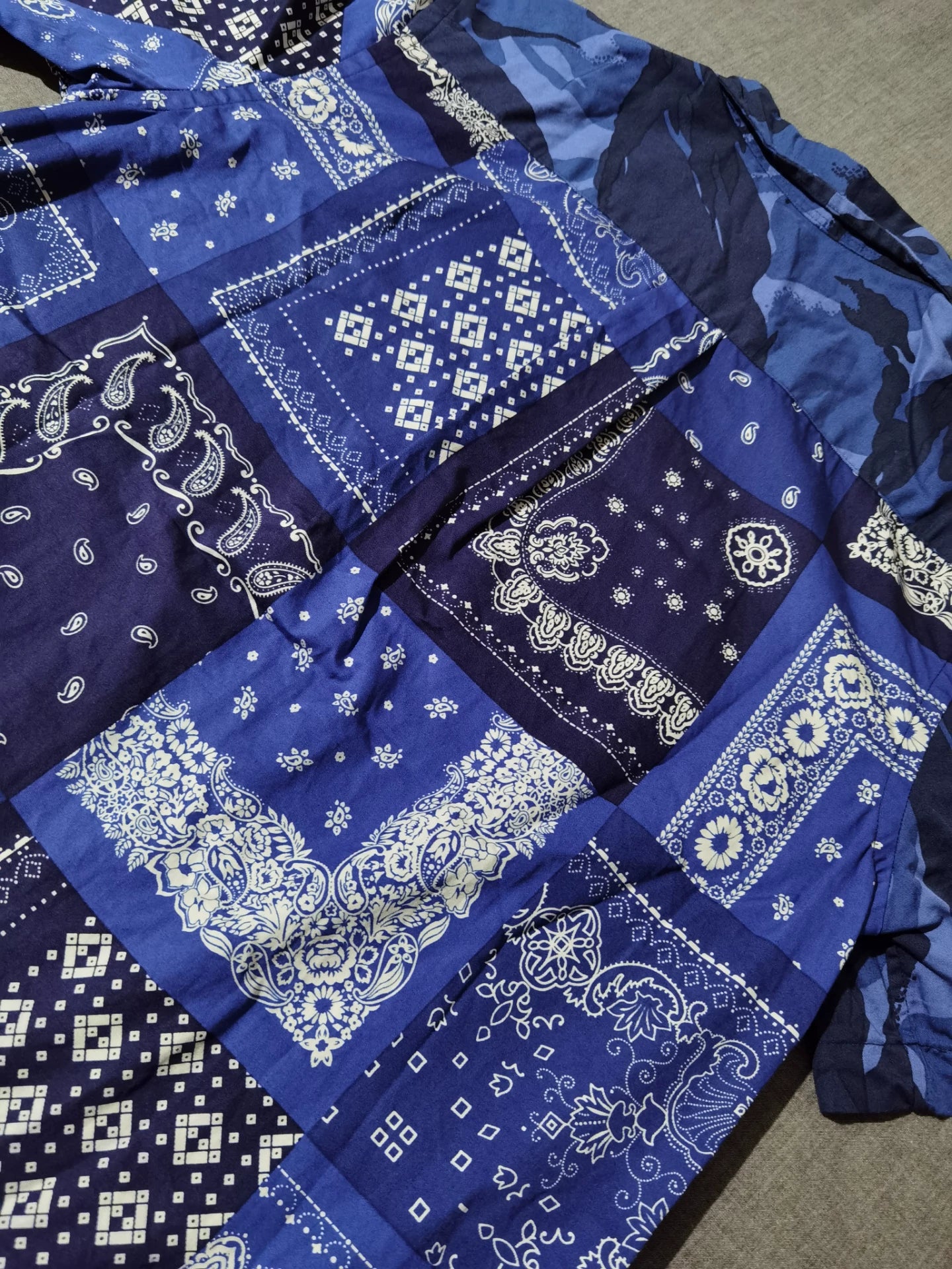 RRL Ralph Lauren Bandana Patchwork Shirt