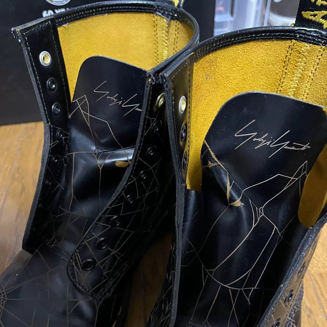 Yohji Yamamoto x Dr. Martens 60th Spider Boots