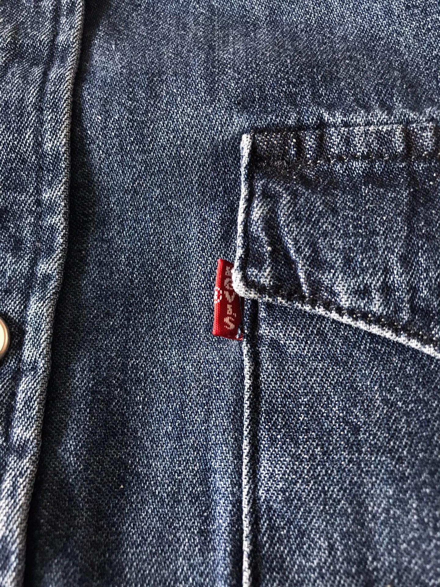 Levi's 85745-0073 Washed Denim Shirt