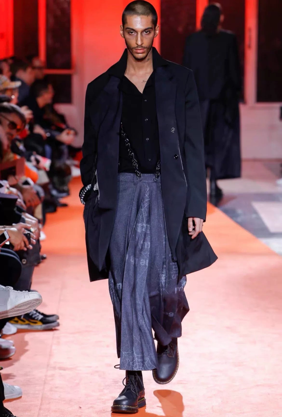 Yohji Yamamoto 18aw Spider Web Design