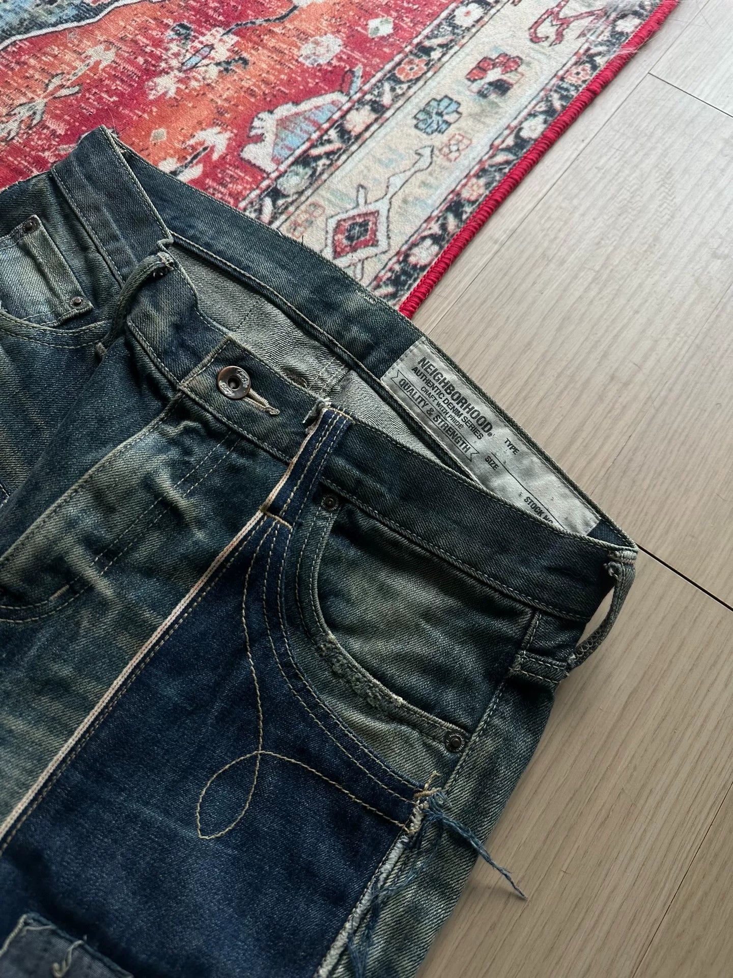 Neighborhood 14OZ-PT Narrow Jeans