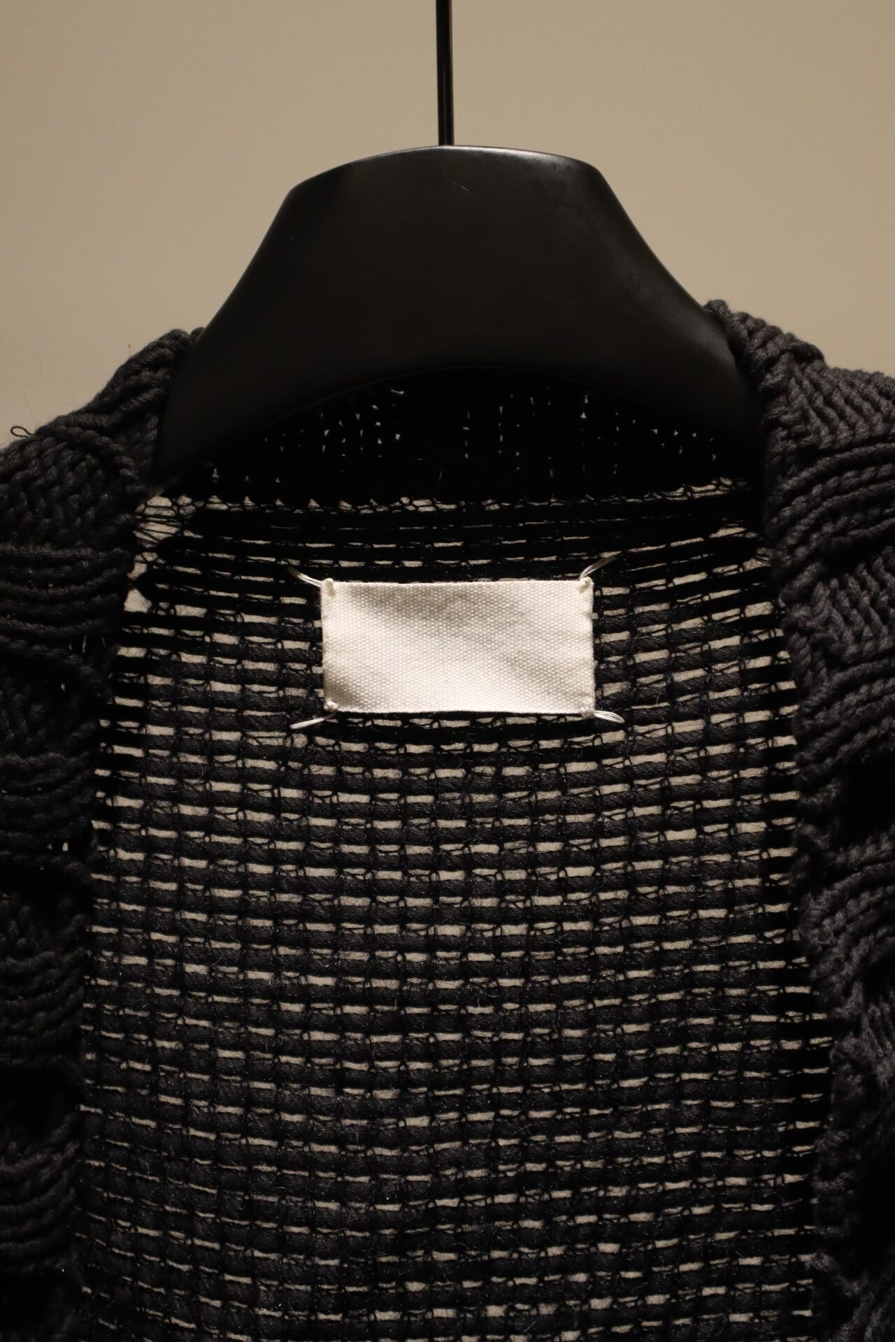 Maison Martin Margiela Knit Cardigan in Black