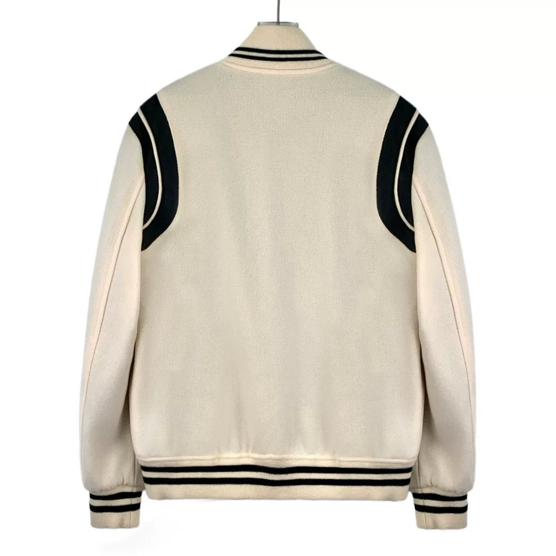 Saint Laurent 2022 Beige Baseball Jacket