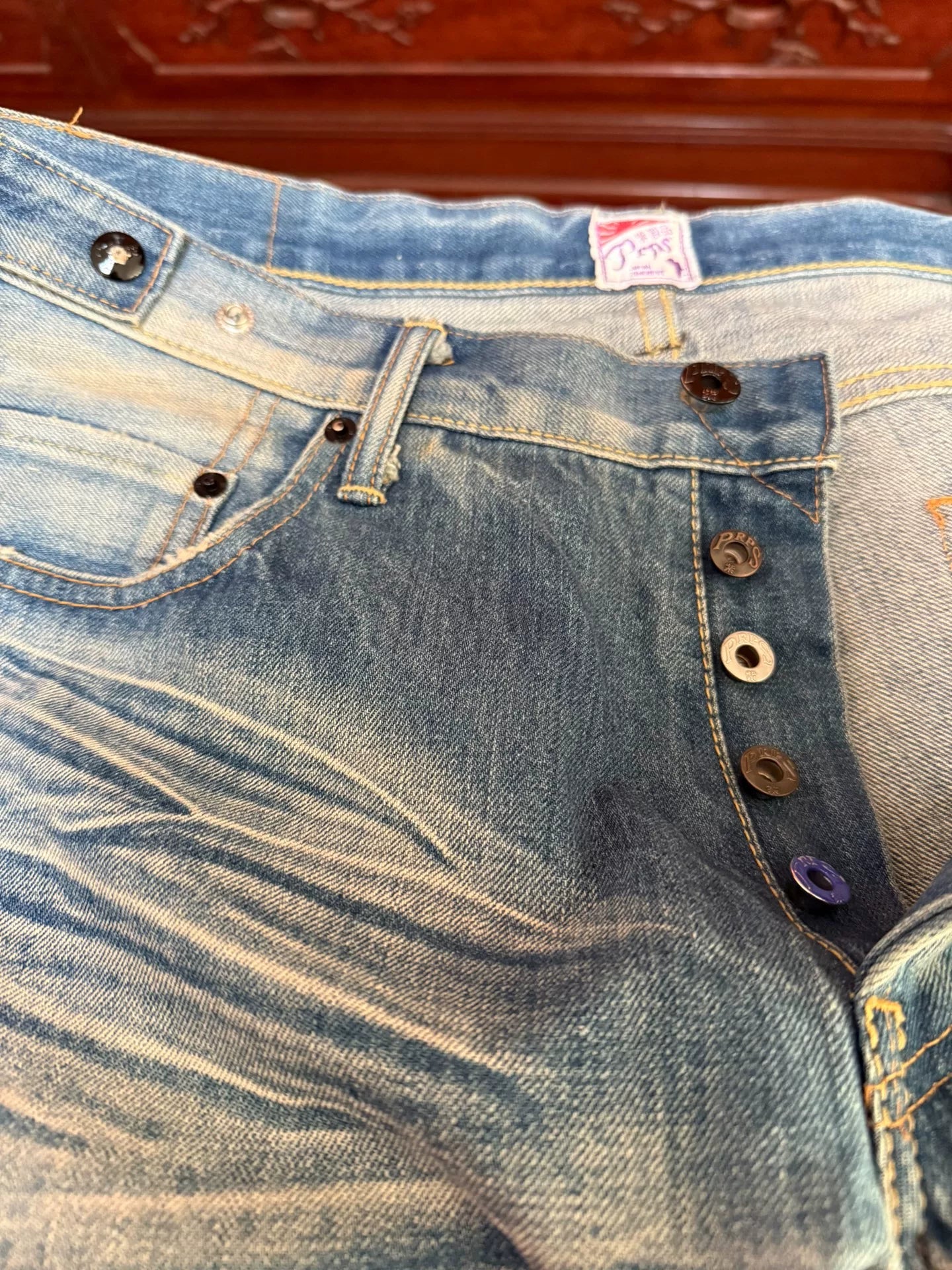 PRPS Men's Straight Jeans Made in Japan