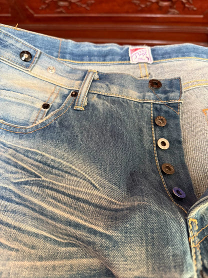 PRPS Men's Straight Jeans Made in Japan
