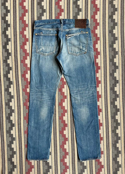 Prps Noir Heavy Wash Distressed Jeans