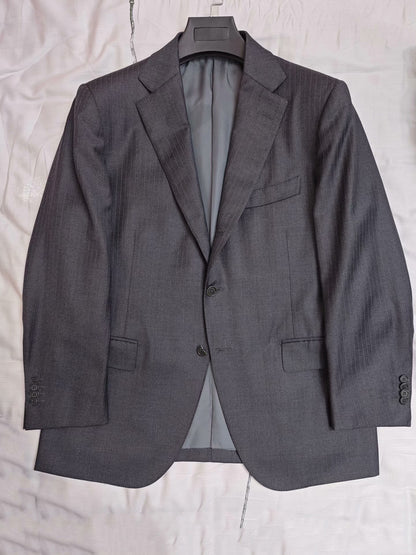 Zegna Wool Suit Jacket Ring Jacket