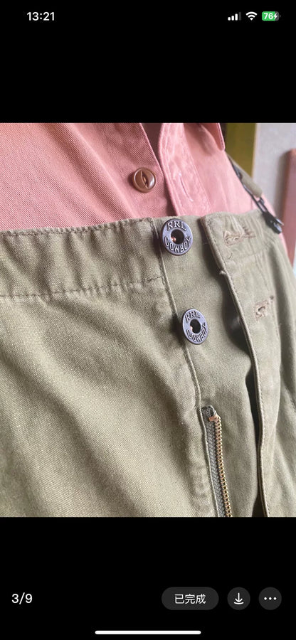Double RL RRL Bennett Military Overall