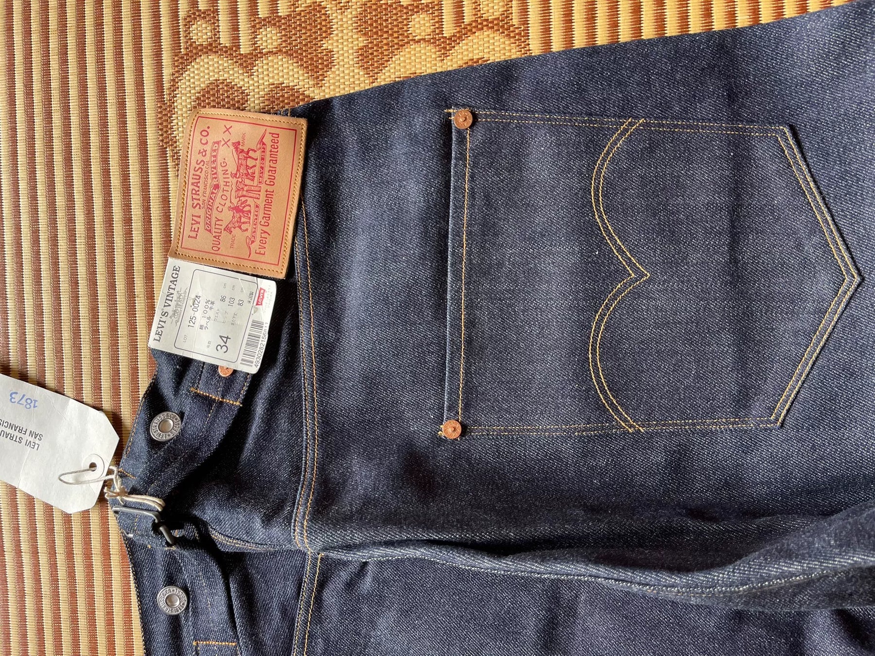 Levi's LVC 555 1873 Denim Jeans