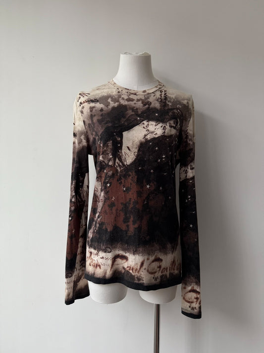 Jean Paul Gaultier Long Sleeve Top