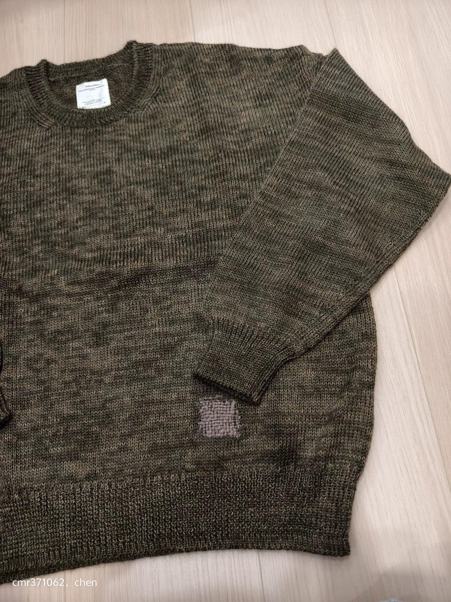 VISVIM 22AW JUMBO CREW KNIT