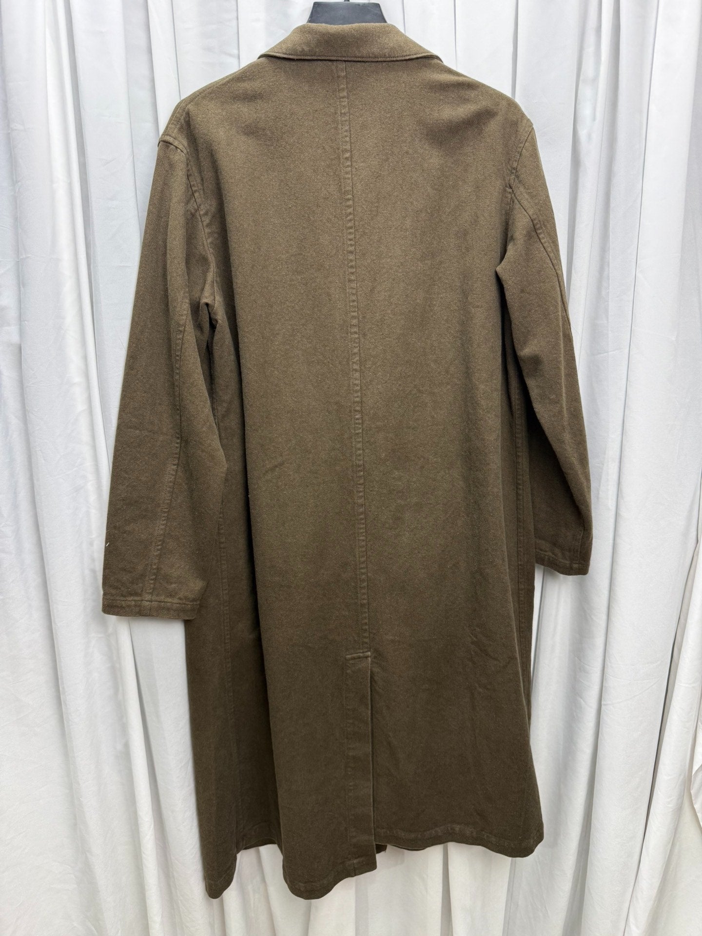 Yohji Yamamoto Y's Distressed Washed Coat
