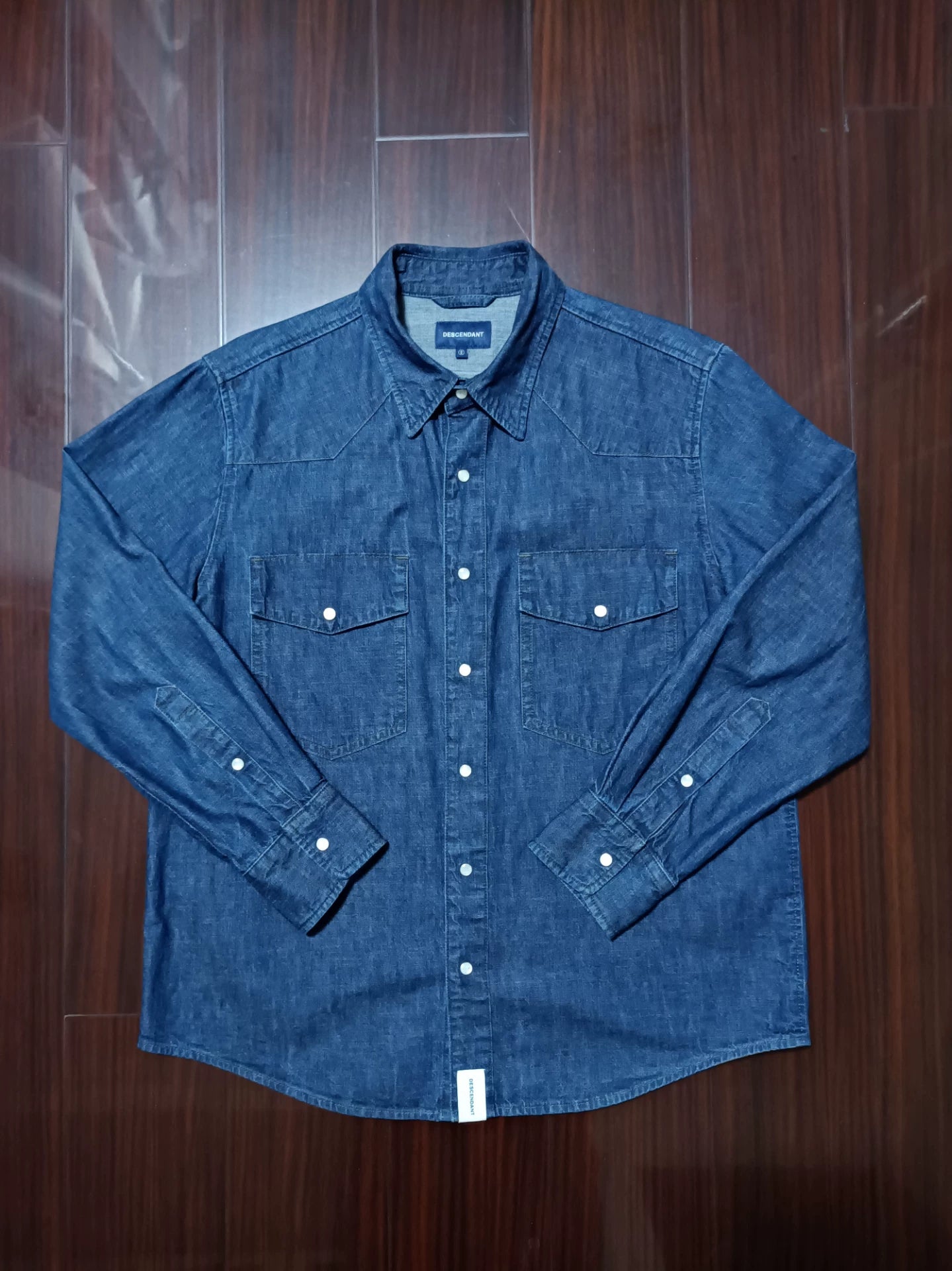 Descendant 18aw Denim Shirt
