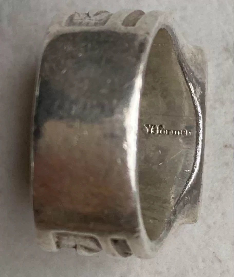 Yohji Yamamoto y's for men silver ring