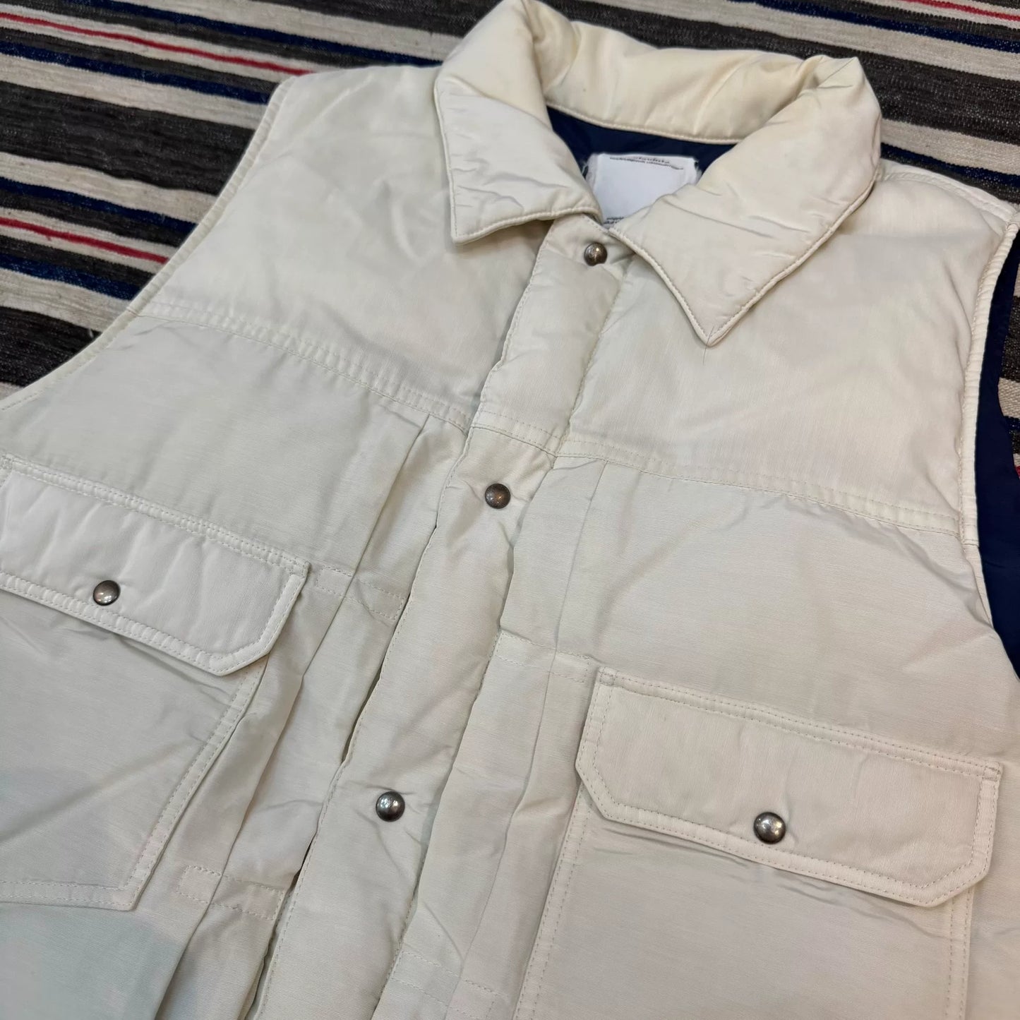 visvim Mud-Dyed 101 Puffer Vest