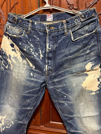 Prps Tiger Stripe Denim Jeans