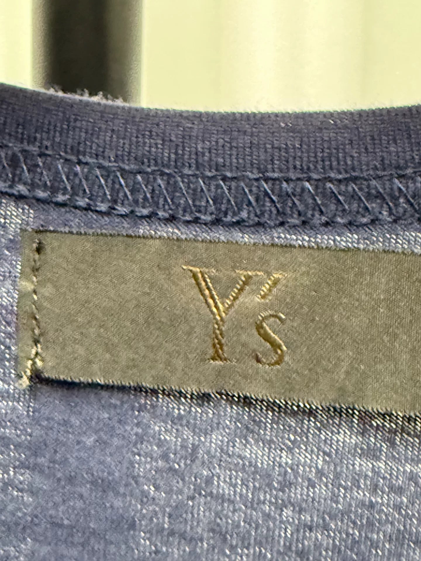 yohji yamamoto men's painted flower long sleeve shirt