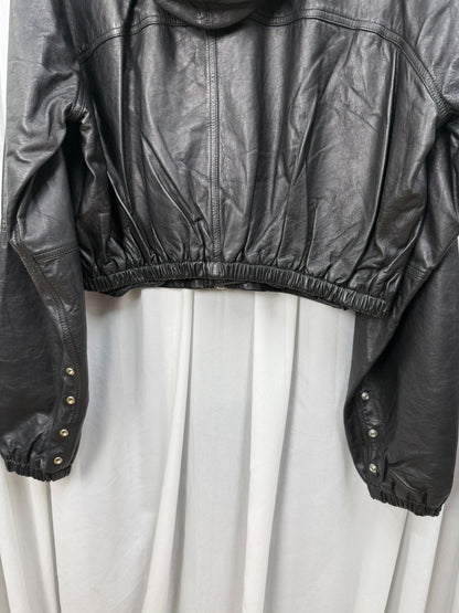 Rick Owens M65 Deconstructed Leather Jacket