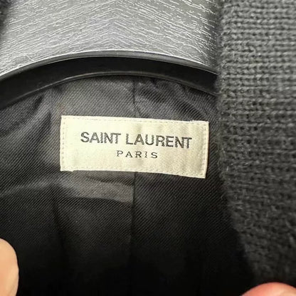 Saint Laurent SLP Gray Varsity Jacket