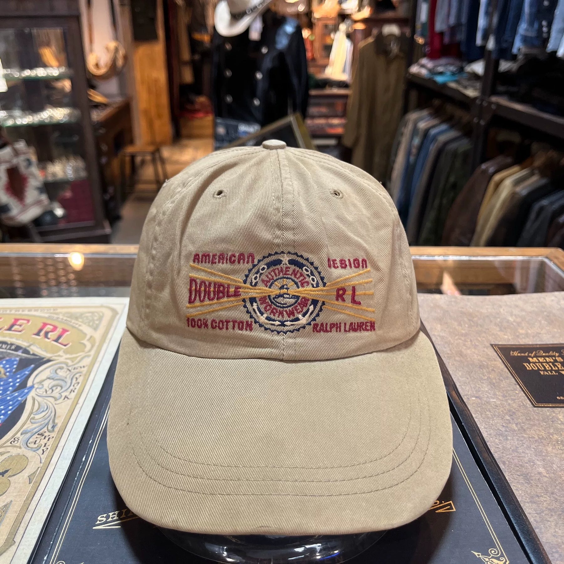 RRL Double RL Trucker Baseball Cap