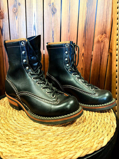 Wesco Jobmaster Black Leather Boots