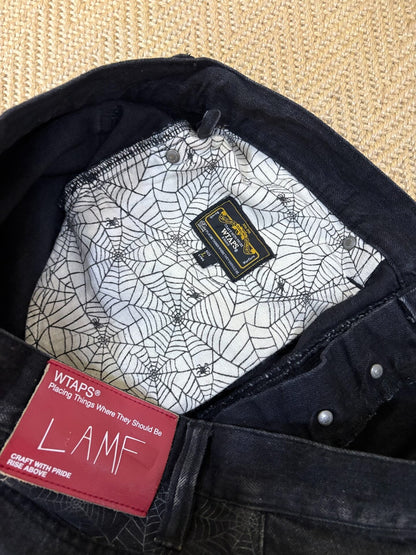 Wtaps Lamf 09ss Black Spider Denim Pants