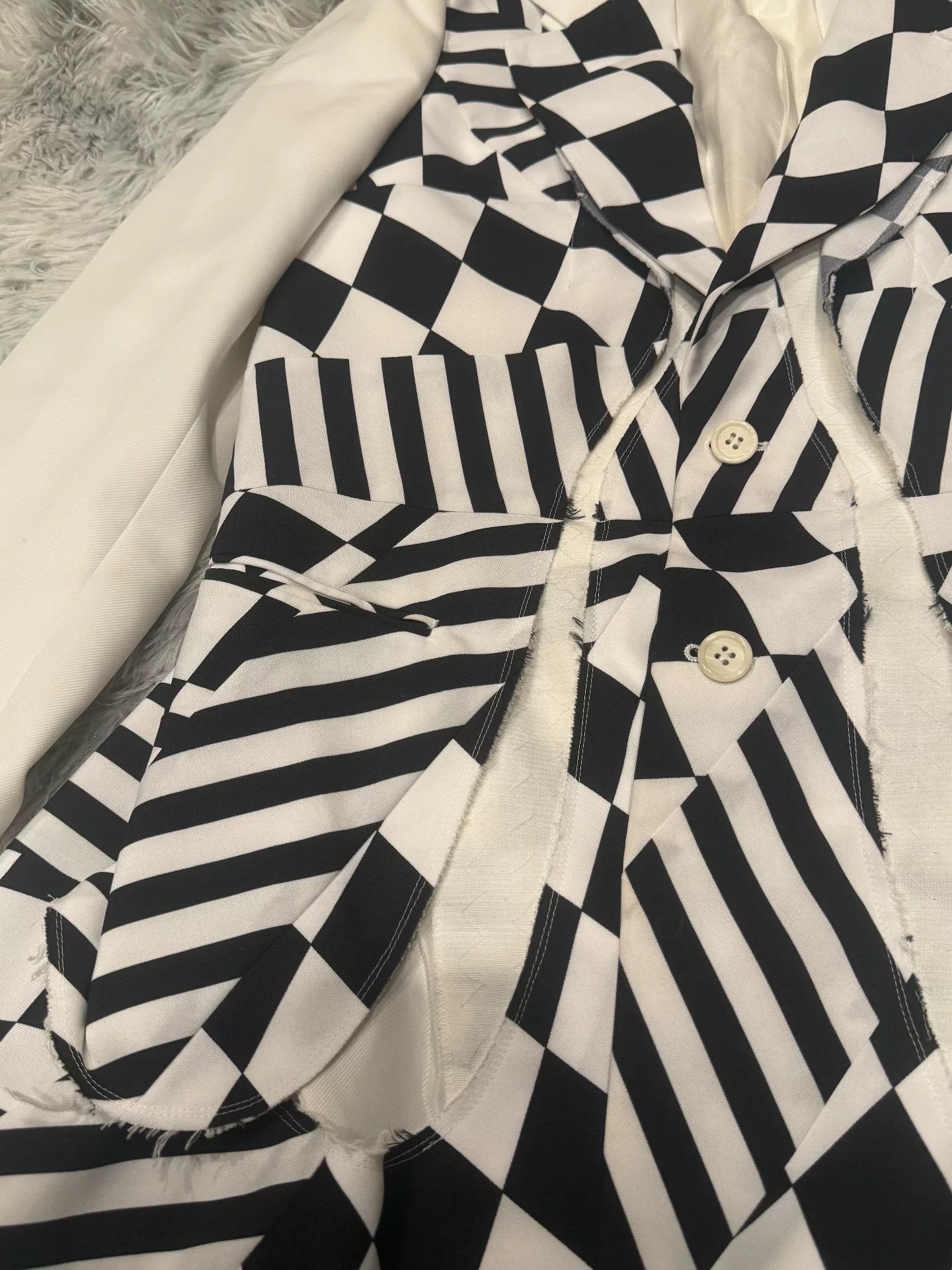 CommeDesGarsons CDG Deconstructed Blazer