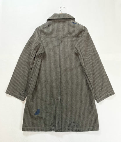 visvim ict grease monkey wool blend coat