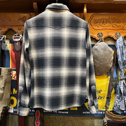 RRL Double RL Wool Plaid Shirt