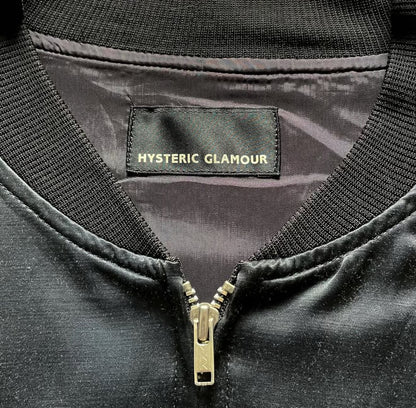 Vintage Hysteric Glamour Satin Bomber Jacket