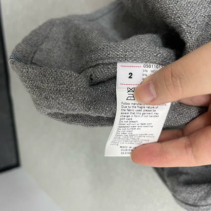 Visvim Gray Cuban Collar Button-Up Shirt