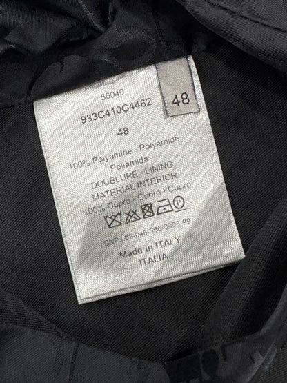 dior printed pilot jacket size 48