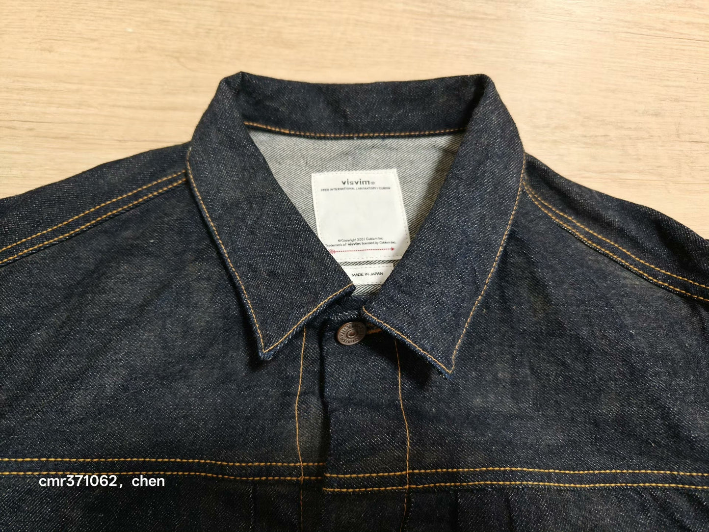 VISVIM 23SS 101XX Raw Denim Jacket