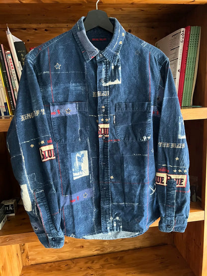 blue blue japan limited edition dyed shirt