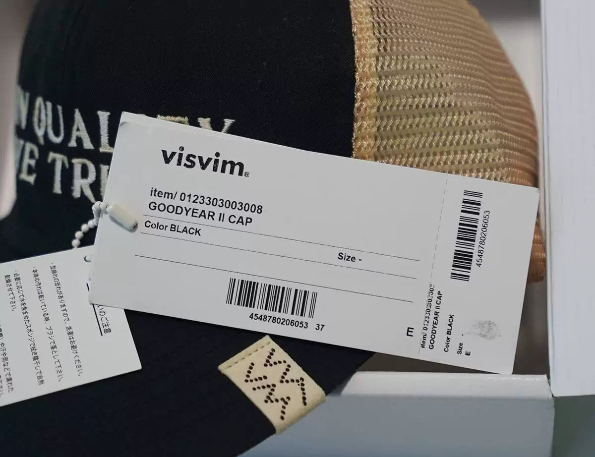 VISVIM GOODYEAR II CAP