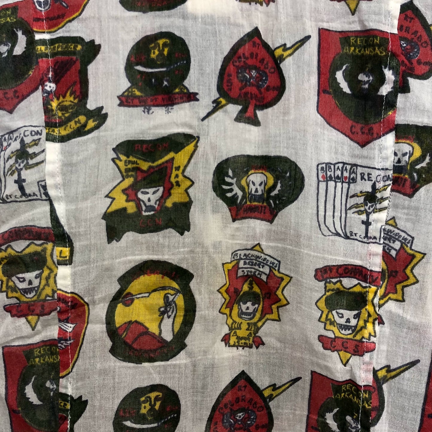 paul harnden early comic print shirt