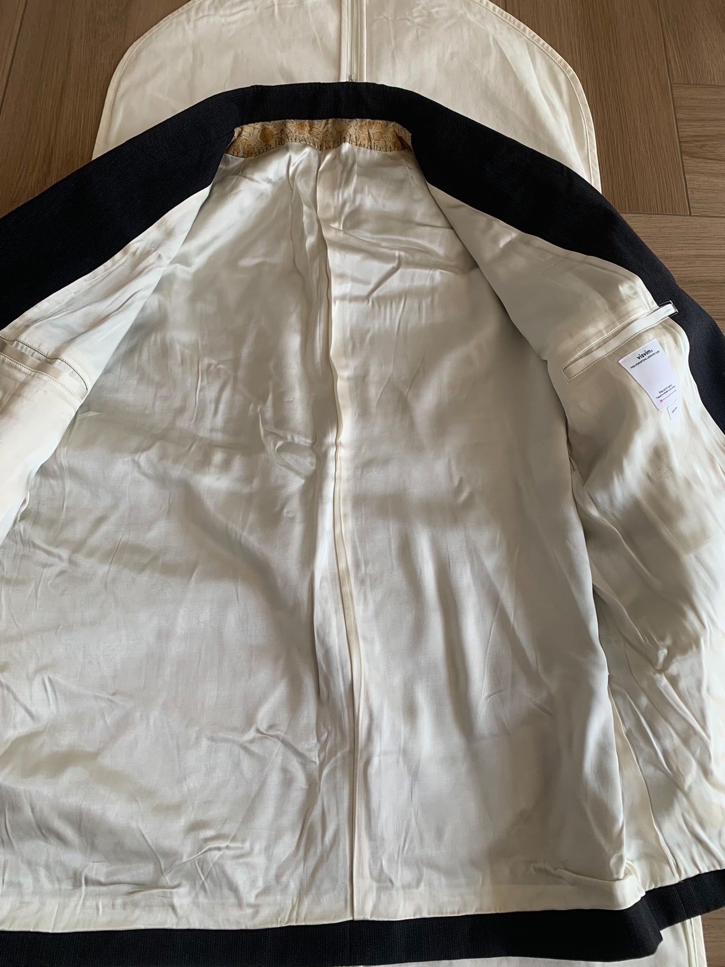 VISVIM 25AW GALEN WOOL JKT PINSTRIPE