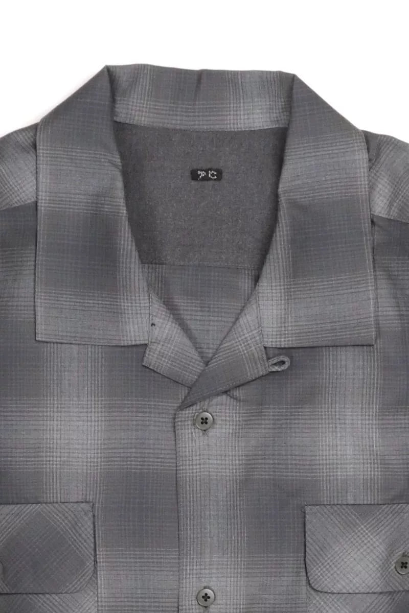 Porter Classic Wool Plaid Shirt Jacket