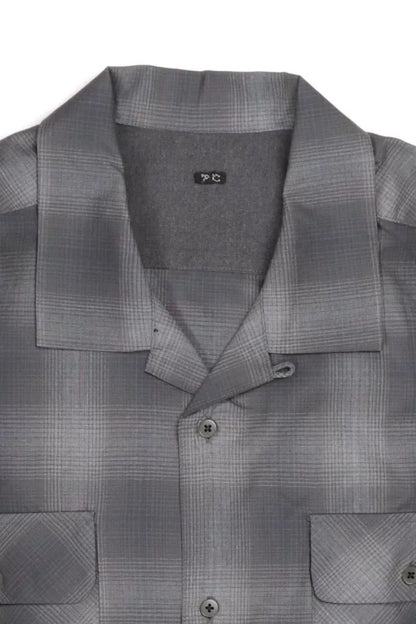 Porter Classic Wool Plaid Shirt Jacket