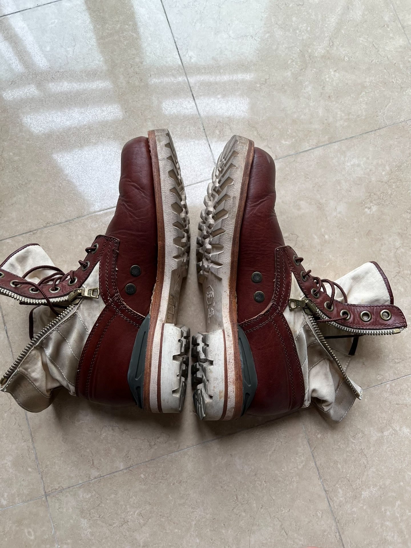 Visvim 7HOLE 73-FOLK Military Boots
